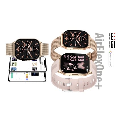 Winner Group - Smartwatch AirFlexOne+ 300 mAh IP68 Gold