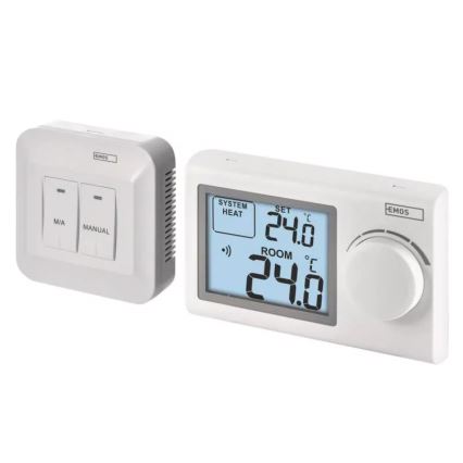Wireless thermostat 2xAAA
