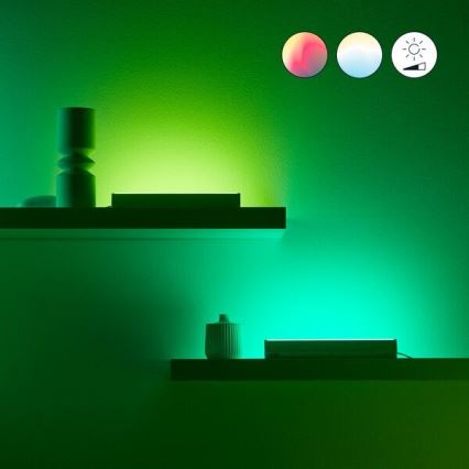 WiZ - SET 2x dimmbare LED RGBW Lampe BAR LED/5,5W/230V 2200-6500K Wi-Fi