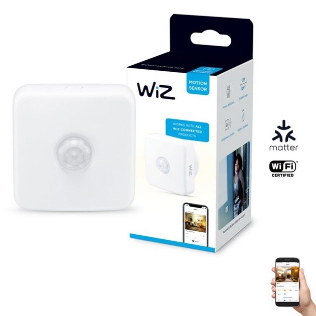 WiZ - Bewegungsmelder 1xLR6 Wi-Fi