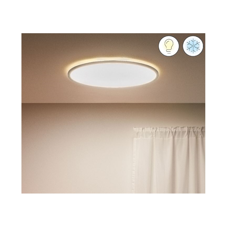 WiZ - Dimmbare LED-Deckenleuchte SUPERSLIM LED/32W/230V 2700-6500K WLAN weiß