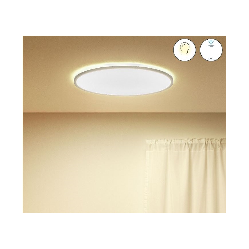 WiZ - Dimmbare LED-Deckenleuchte SUPERSLIM LED/32W/230V 2700-6500K WLAN weiß