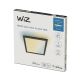 WiZ - Dimmbare LED-Deckenleuchte SUPERSLIM LED/36W/230V 2700-6500K WLAN schwarz