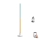 WiZ - Dimmbare LED-RGBW-Stehleuchte POLE LED/13W/230V 2200-6500K WLAN