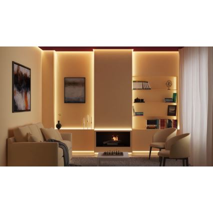 WiZ - dimmbarer RGB-LED-Streifen 10m LED/12W/230V Wi-Fi