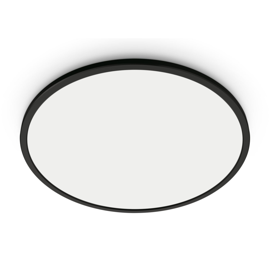 WiZ - LED Dimmbare Deckenleuchte SUPERSLIM LED/14W/230V 2700-6500K Wi-Fi schwarz