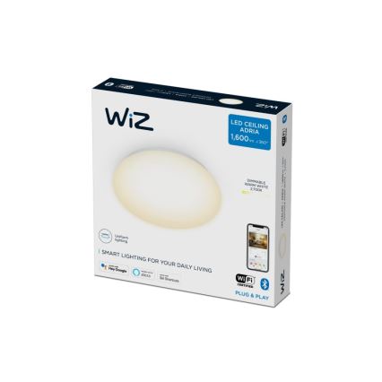 WiZ - LED Dimmbare Deckenleuchte SUPERSLIM LED/17W/230V 2700K Wi-Fi