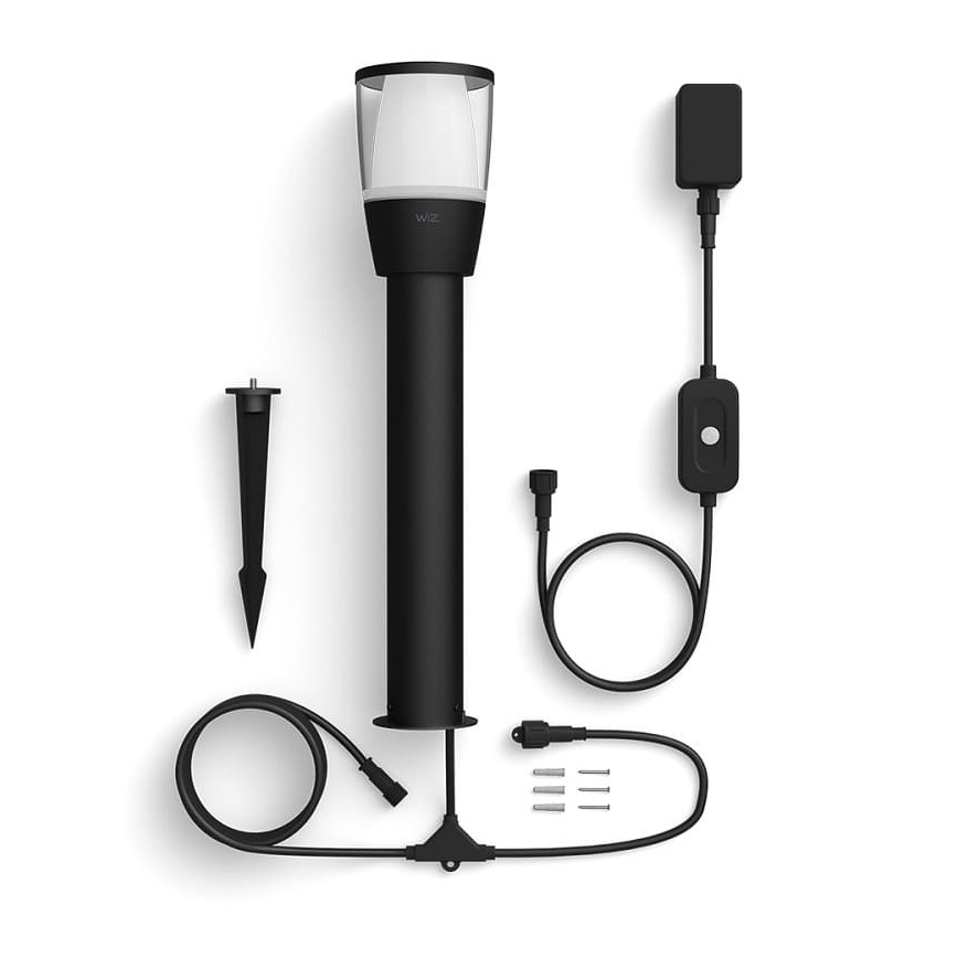 WiZ - LED RGBW dimmbare Außenleuchte ELPAS LED/4,8W/12/230V 2700-5000K IP65 Wi-Fi