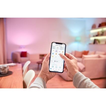 WiZ - LED RGBW dimmbare Einbauleuchte IMAGEO 4xGU10/4,9W/230V 2200-6500K Wi-Fi CRI 90 schwarz