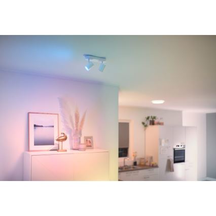 WiZ - LED RGBW Dimmbare Strahler IMAGEO 1xGU10/4,9W/230V CRI 90 Wi-Fi weiß