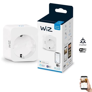 WiZ - Smart-Steckdose F 2300W Wi-Fi SCHUKO