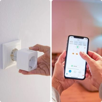 WiZ - Smart-Steckdose F 2300W Wi-Fi SCHUKO