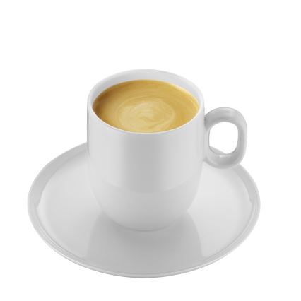 WMF - SET 2x Café-Crème-Tasse mit Untertasse BARISTA 170 ml weiß
