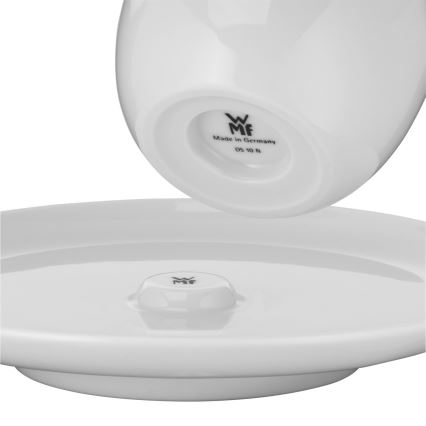 WMF - SET 2x Café-Crème-Tasse mit Untertasse BARISTA 170 ml weiß