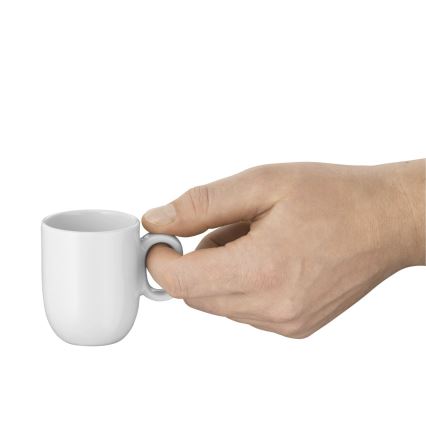 WMF - SET 2x Espressotasse mit Untertasse BARISTA weiß