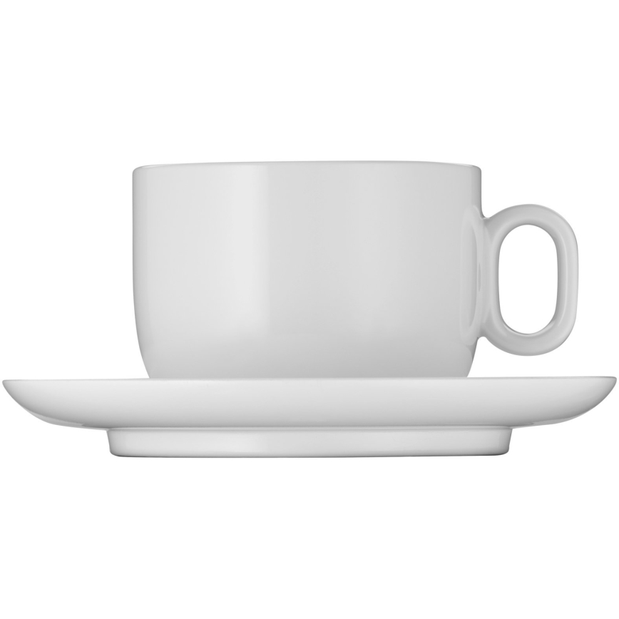 WMF - SET 2x Cappuccino-Tasse mit Untertasse BARISTA 160 ml weiß