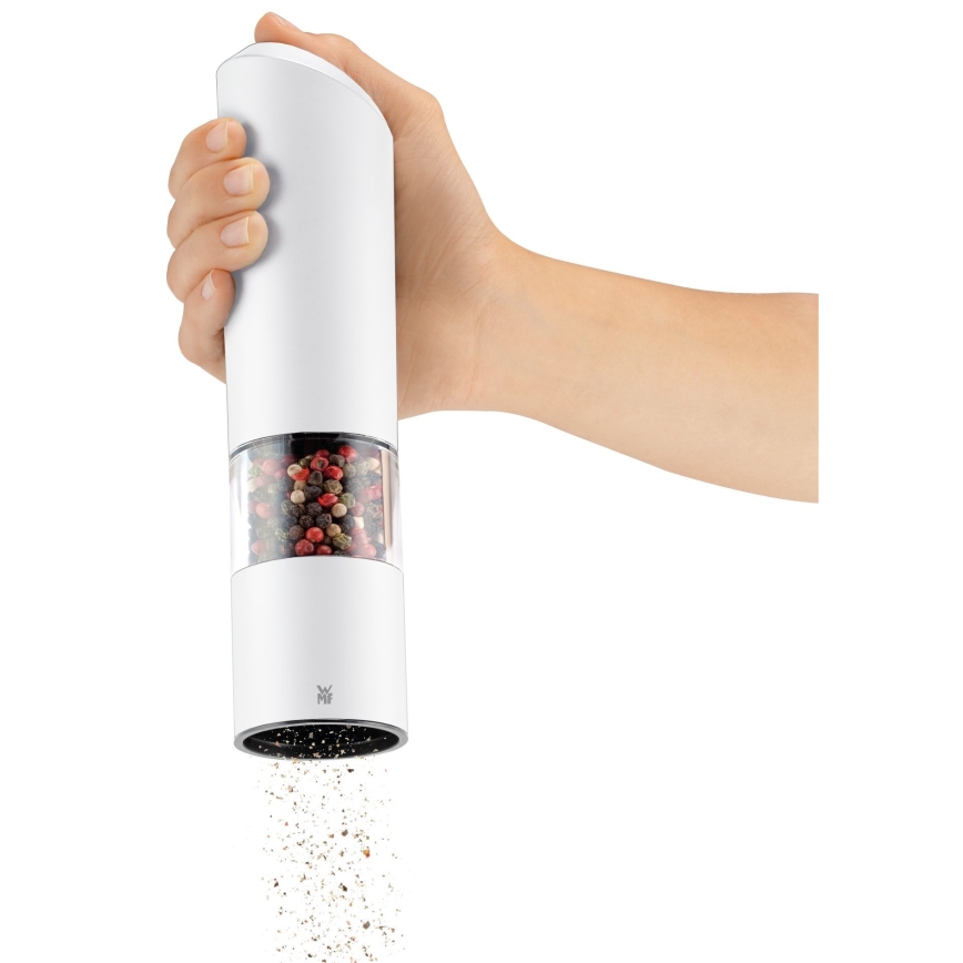 WMF - Elektrische Gewürzmühle 6xAAA weiß