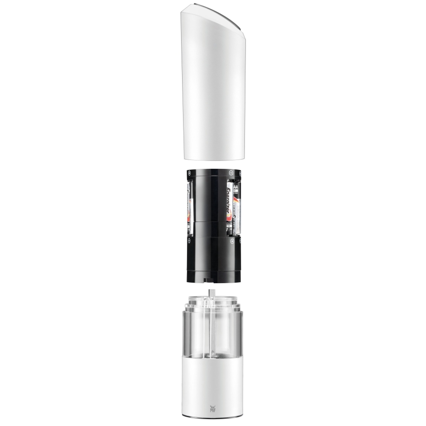 WMF - Elektrische Gewürzmühle 6xAAA weiß