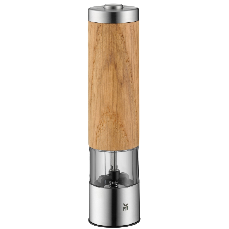 WMF - Elektrische Gewürzmühle CERAMILL 6xAAA Eiche