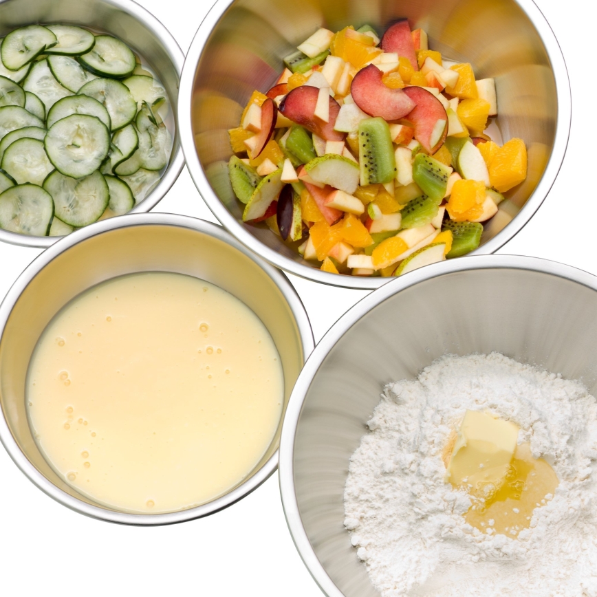 WMF - 4-teiliges Set Edelstahlschüsseln GOURMET