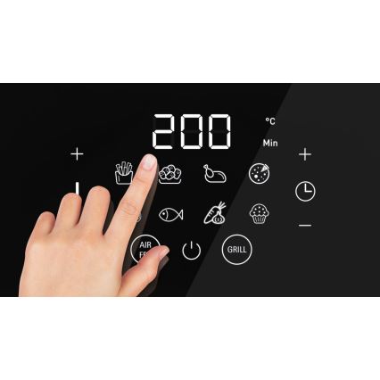 WMF - Heißluftfritteuse MULTI TASTE 1550W/230V schwarz