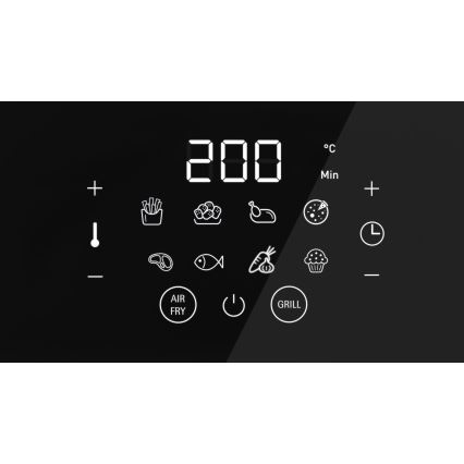 WMF - Heißluftfritteuse MULTI TASTE 1550W/230V schwarz