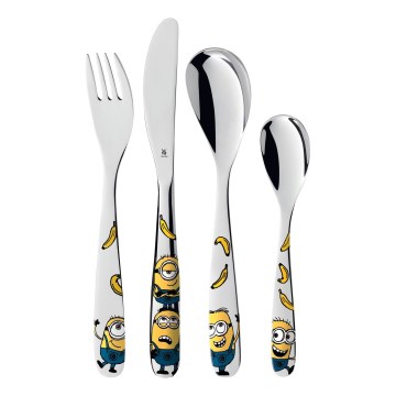 WMF - Kinderbesteck-Set 4-teilig Minions