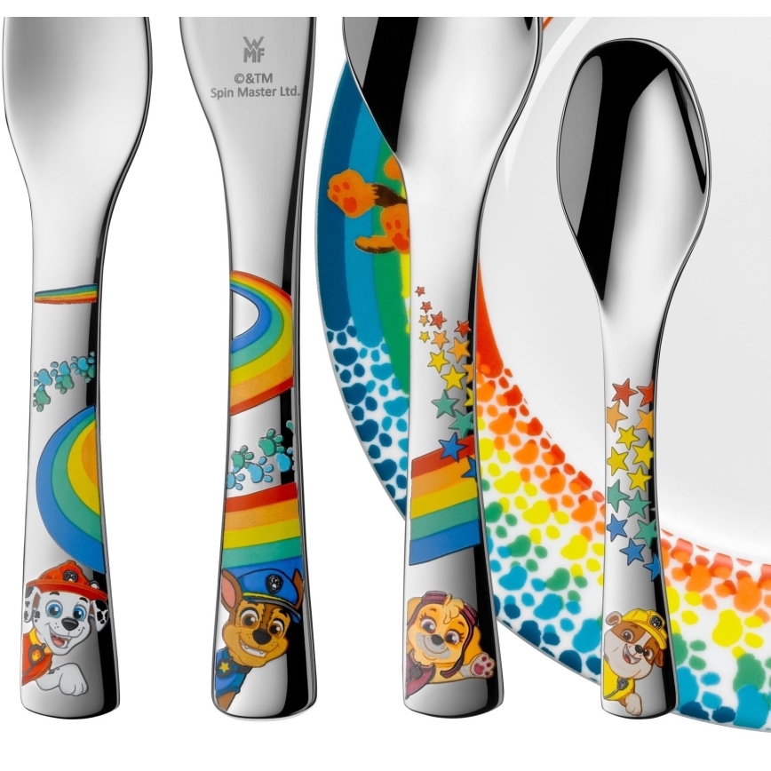 WMF - Kindergeschirr und -besteck Paw Patrol 6-teilig