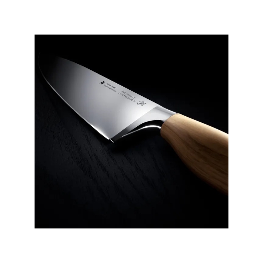 WMF - Küchenmesserset GRAND WOOD mit Messerblock, 6-teilig