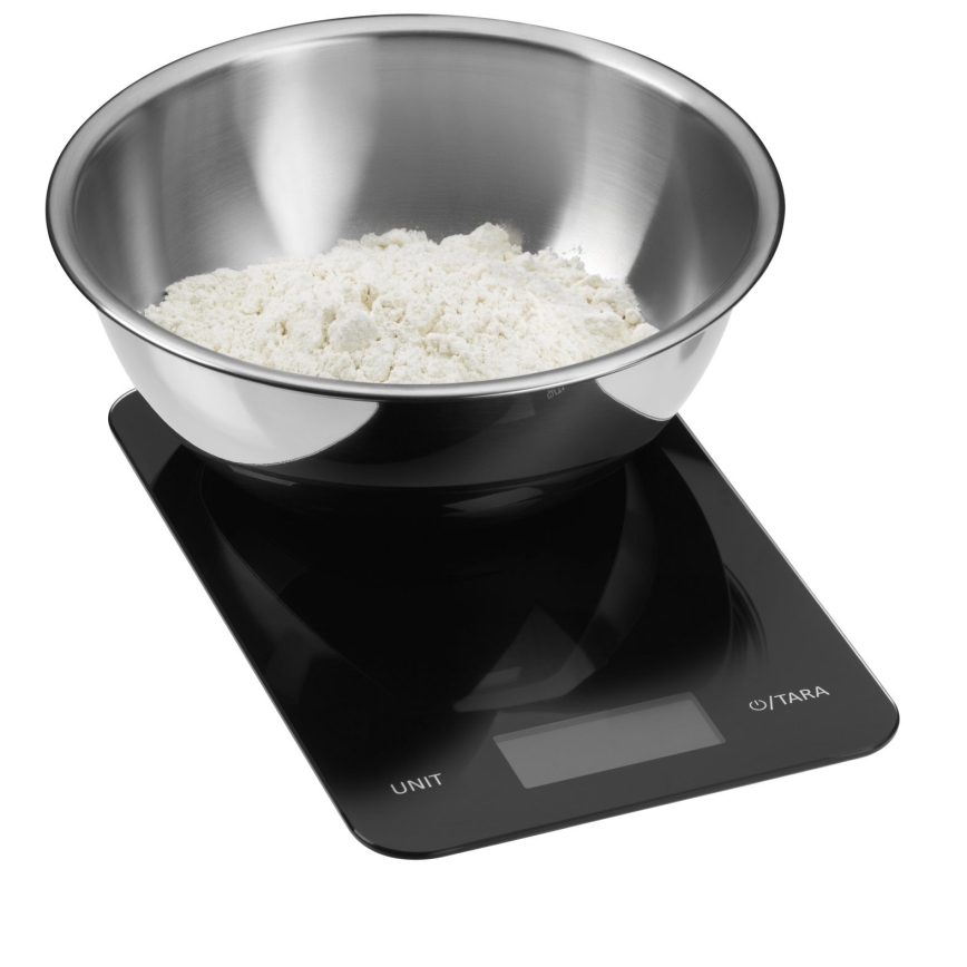 WMF - Küchenwaage 2xCR2032 schwarz