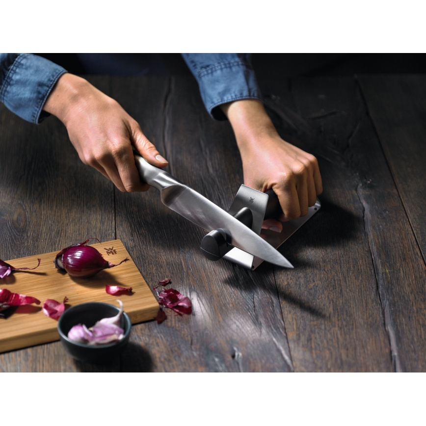WMF - Messerschärfer GOURMET 22,3 cm schwarz/Edelstahl