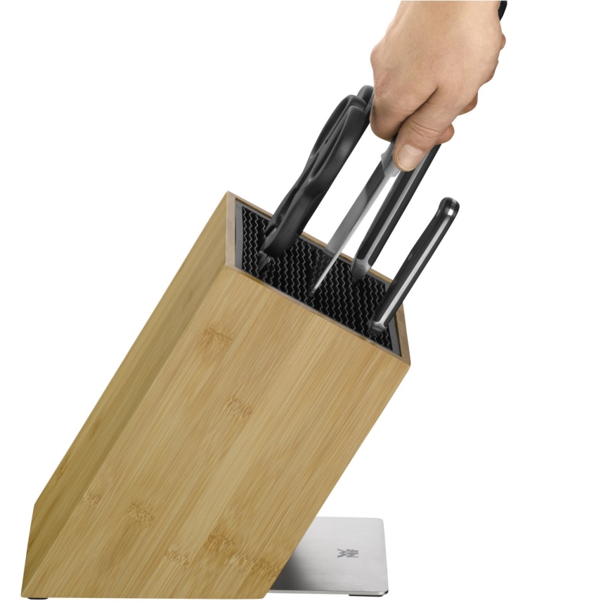 WMF - Messerständer Bambus/Edelstahl