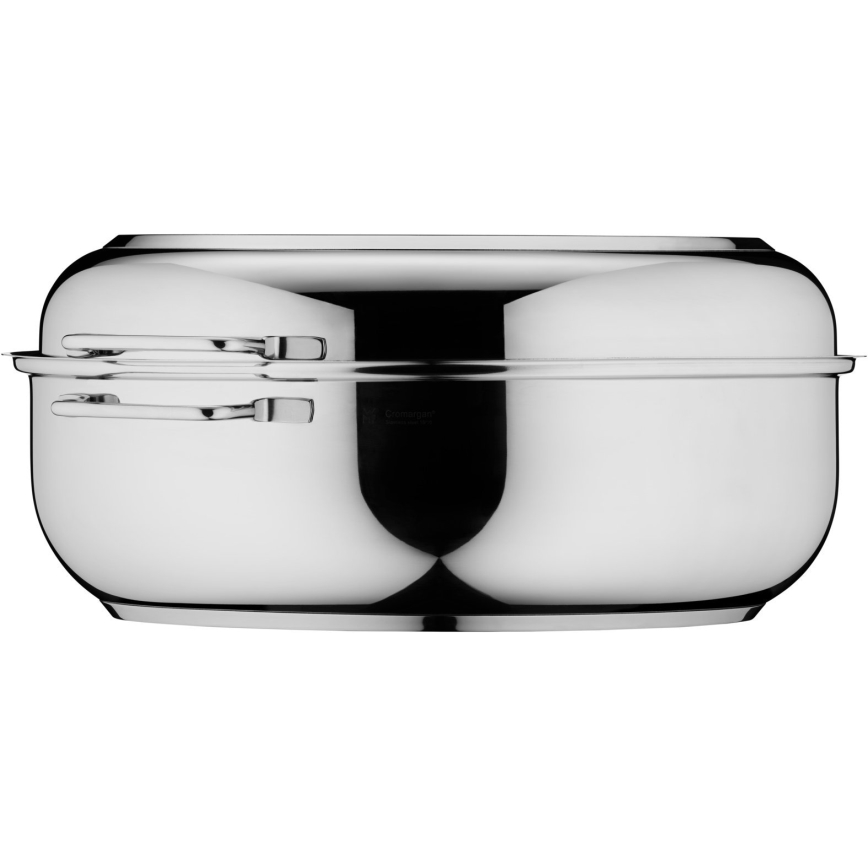 WMF - Ovale Bratpfanne mit Deckel  41x28,5 x18 cm Edelstahl