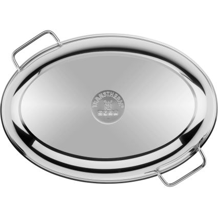 WMF - Ovale Bratpfanne mit Deckel  41x28,5 x18 cm Edelstahl