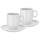 WMF - SET 2x Cafe-Creme-Tasse mit Untertasse BARISTA 170 ml weiß