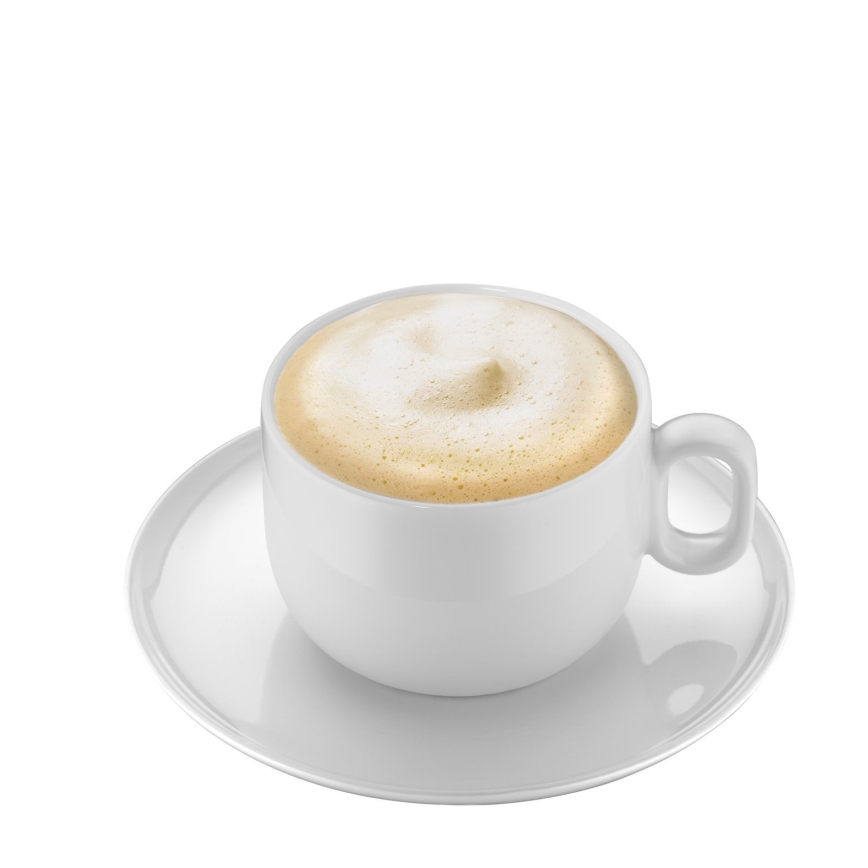 WMF - SET 2x Cappuccinotasse mit Untertasse BARISTA 160 ml weiß