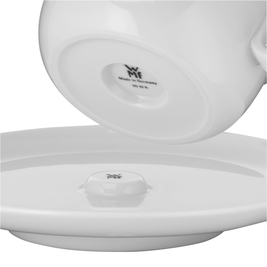 WMF - SET 2x Cappuccinotasse mit Untertasse BARISTA 160 ml weiß