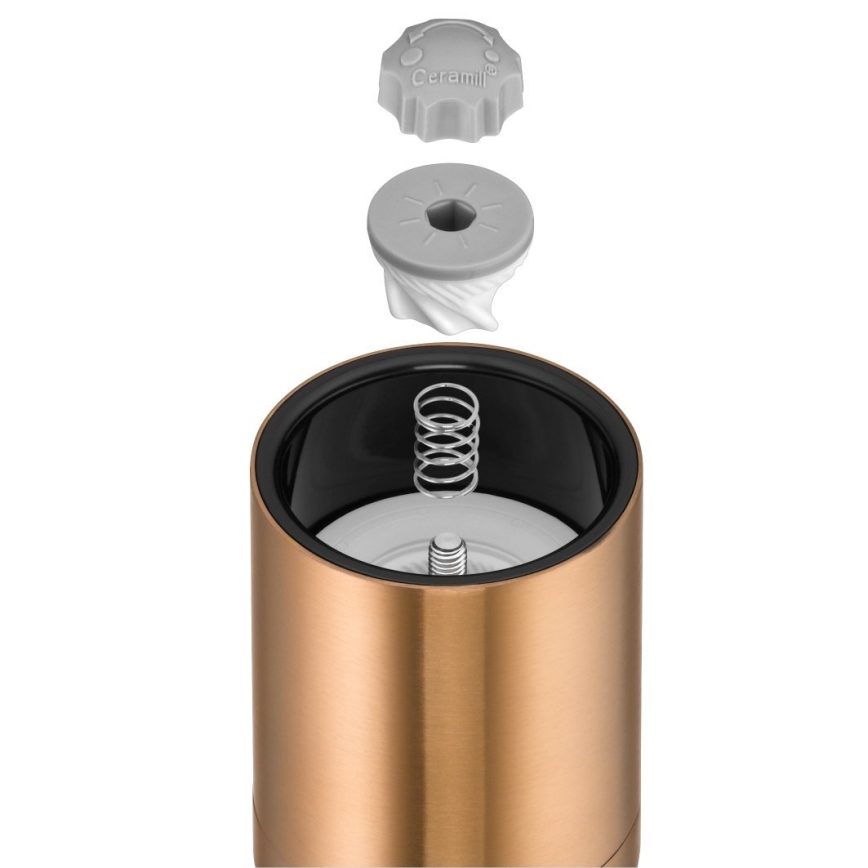 WMF - SET 2x Gewürzmühle DE LUXE kupfern