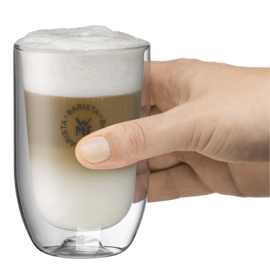 WMF - SET 2x Latte macchiato Glas BARISTA 280 ml