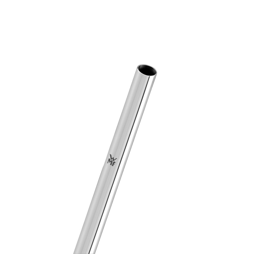 WMF - SET 6x Edelstahl-Strohhalme BARIC + Reinigungsbürste