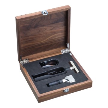 WMF – Sommelier-Set, 3-tlg., Nussbaum
