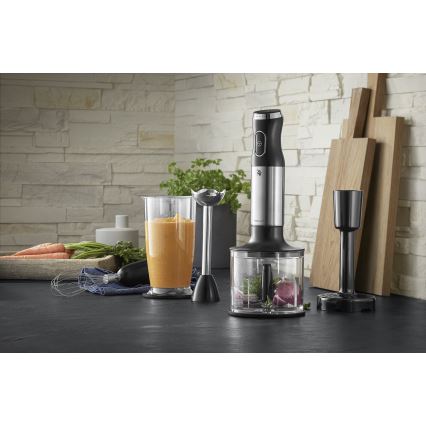 WMF - Stabmixer mit Zubehör 4in1 KULT X 600W/230V Edelstahl