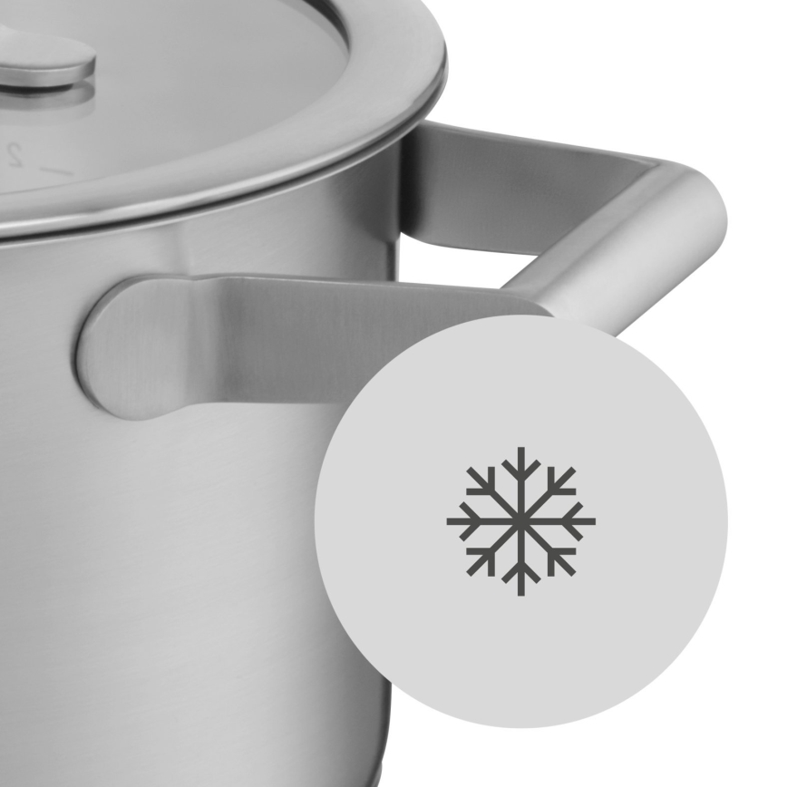 WMF - Topfset 5 Stk. COMFORT LINE Edelstahl