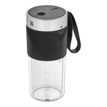 WMF - Tragbarer Smoothie-Mixer KITCHENminis 50W/7,4V 1200 mAh Edelstahl