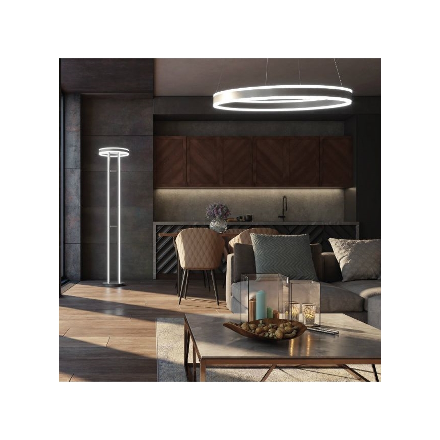 Wofi 11313 – Dimmbare LED-Hängeleuchte an einer Schnur LENA LED/44W/230V 3000K