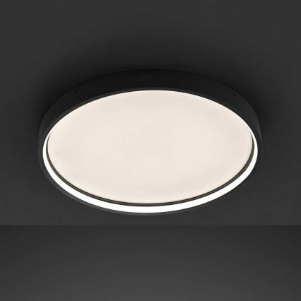 Wofi 11534 - LED dimmbare Deckenleuchte DUBAI LED/27,5W/230V schwarz