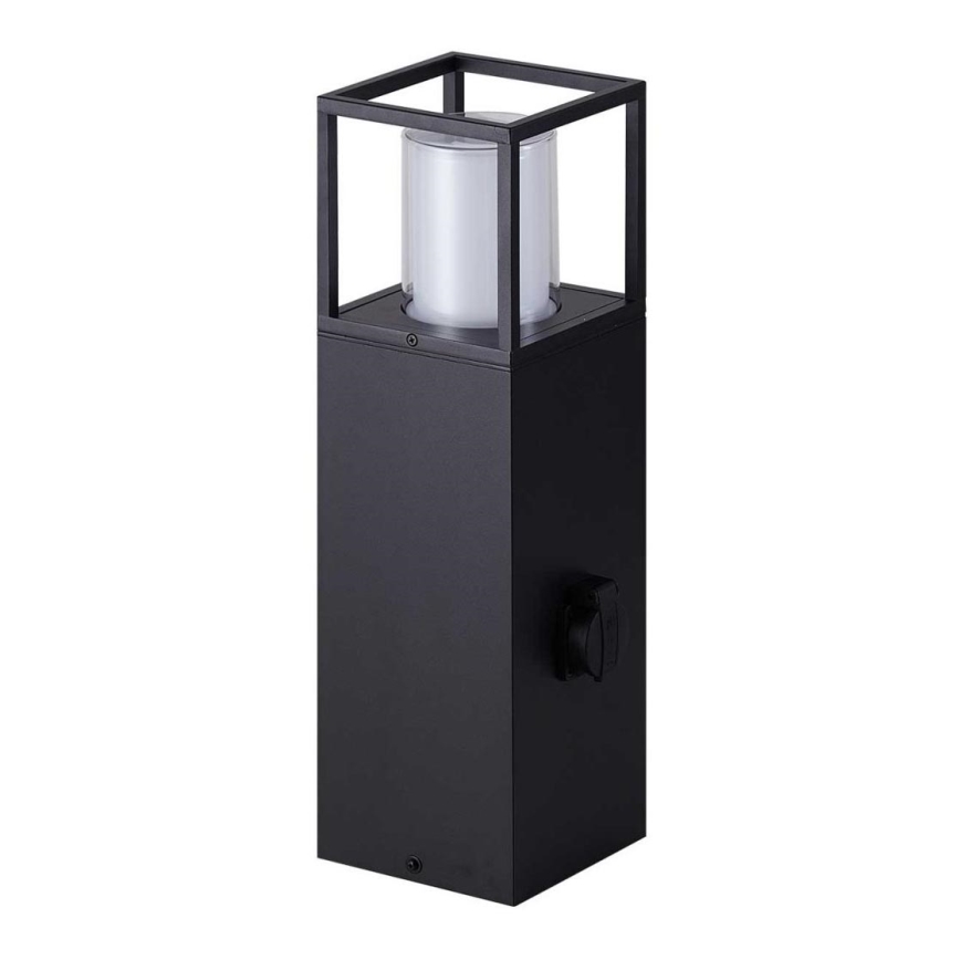 Wofi 12233 - LED-Außenleuchte mit Steckdose FILIA LED/8,5W/230V IP54 50 cm SCHUKO