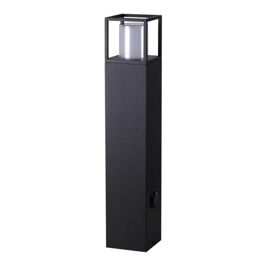 Wofi 12234 - LED-Außenleuchte mit Steckdose FILIA LED/8,5W/230V IP54 80 cm SCHUKO