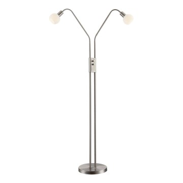 Wofi 307102640000 - Dimmbare LED-Stehlampe NOIS 2xLED/5W/230V