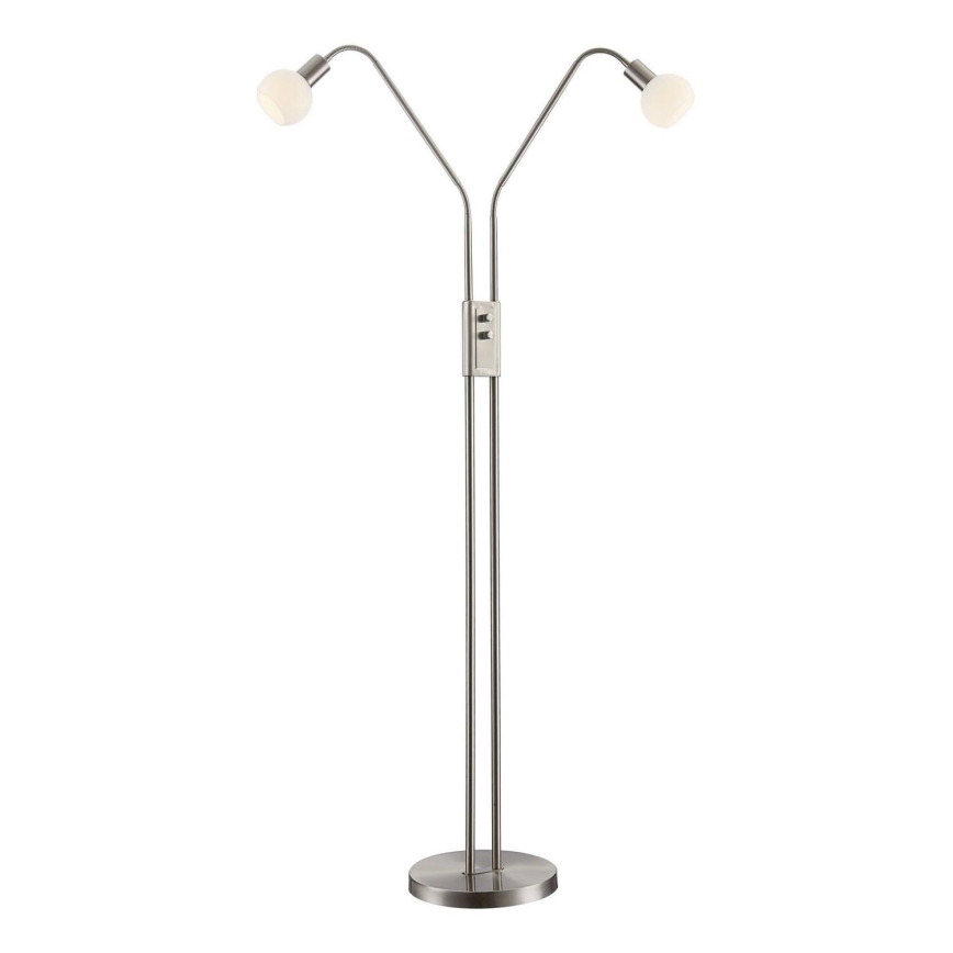 Wofi 307102640000 - Dimmbare LED-Stehlampe NOIS 2xLED/5W/230V